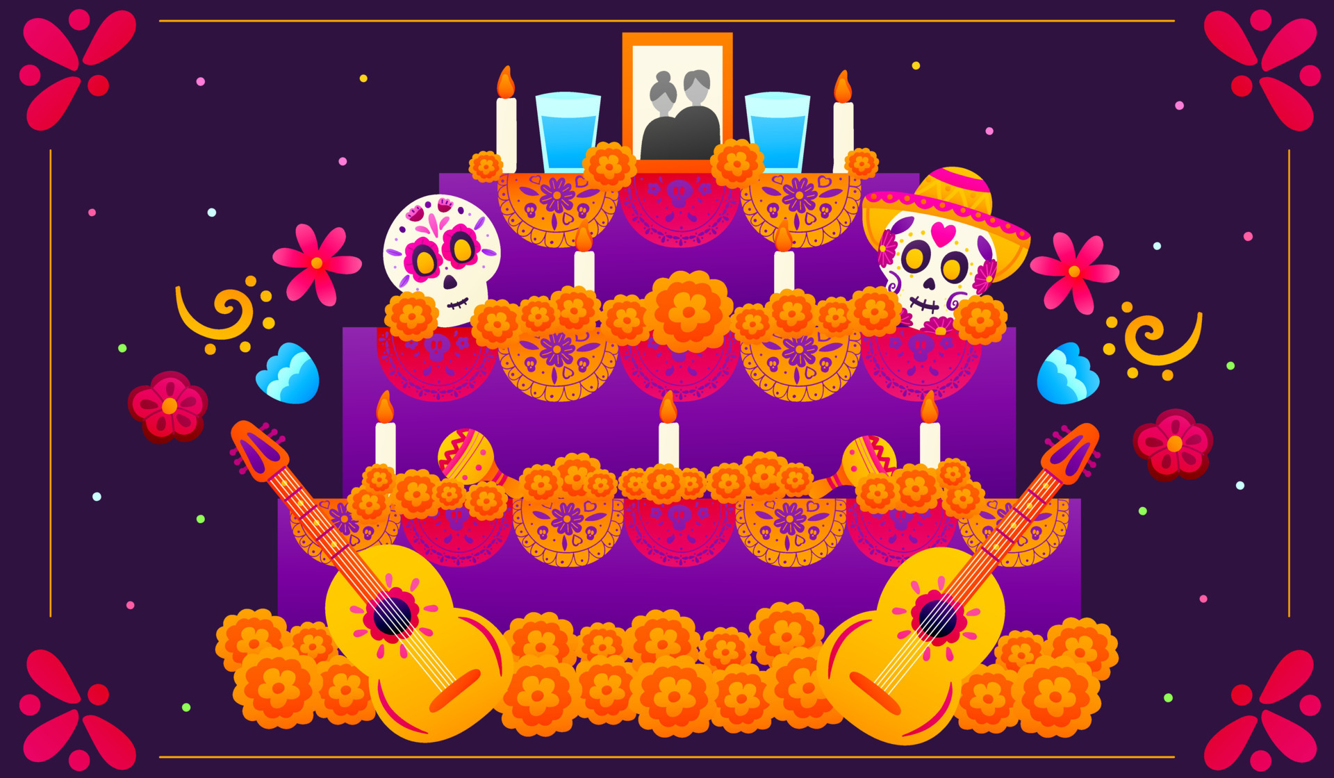 Cops ‘n’ Kids of Easton celebrates Dia de los Muertos in the Reading Room